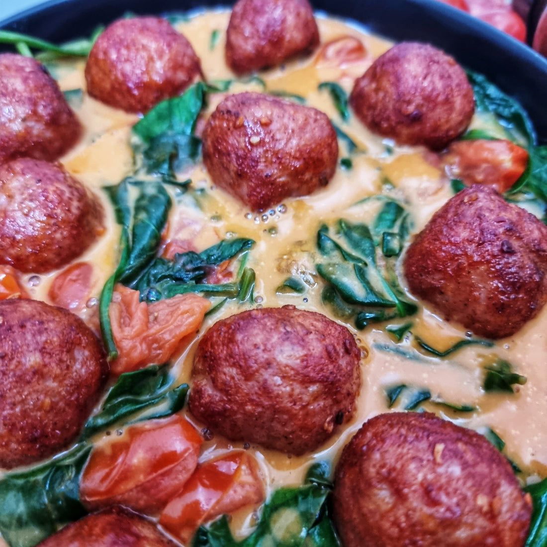 Spicy Smoked Meatballs