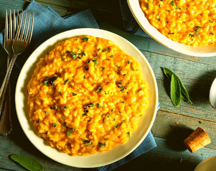 Butternut risotto