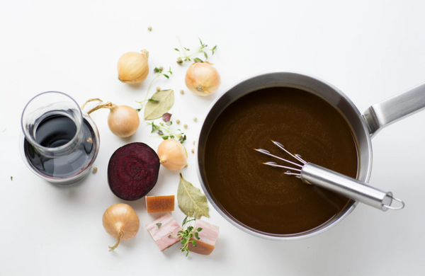 Chocolade-Porto saus