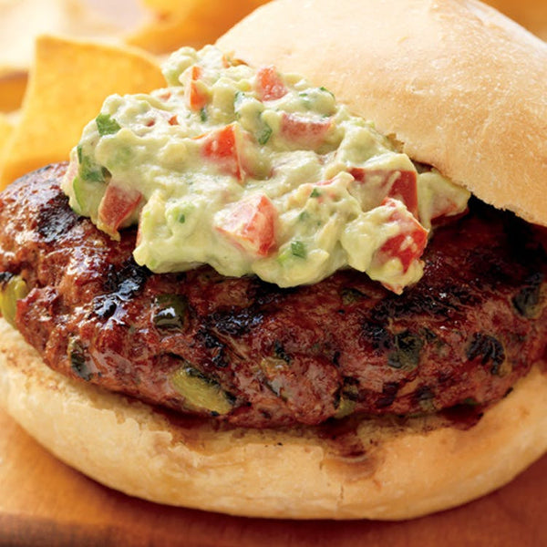 Californiaburger met avocadomayonaise