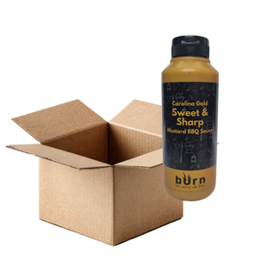 Sweet & Sharp Mustard Sauce - 500ml - Omdoos 9st.