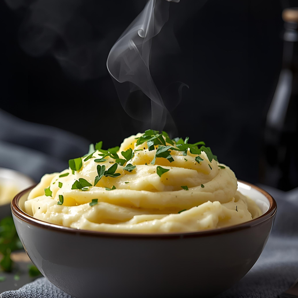 Butter Garlic Mashed Potatoes